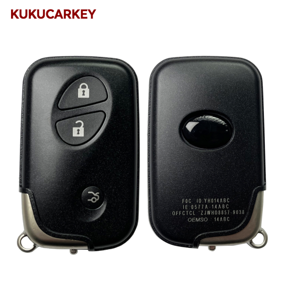 For Lexus GS350 3Buttons Smart Keyless Transmitter 89904-50561 B53EA 433.92MHz ASK chip:4D P1:94 DST40