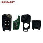 For Chevrolet Cruze Equinox Spark 2/3/4/5Buttons HU100 Remote Car Key Fob 315MHz ID46 PCF7937E NO Keyless go FCCID:OHT01060512