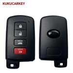 For Toyota Camry, Avalon, Aurion Smart Key, 4Buttons, BA4EQ 89904-33460 Keyless Go 61E377-0010  434.42MHz/433.58MHz chip:8A P4:88