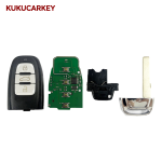 适用于奥迪 A4、S4、A5、S5、Q5 3键/3+1 寻车键智能遥控钥匙,Chip:AUDI5 频率:315MHz FCC:8T0 959 754 C