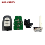 For Audi A4 S4 A5 S5 Q5 3/3+1Buttons Car Smart Card Remote Key AUDI5 433Mhz FCC: 8T0 959 754 E/8T0 959 754 G