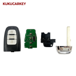 适用于奥迪 A4、S4、A5、S5、Q5 3键/4键智能遥控钥匙  芯片:AUDI5  频率:868MHz  FCC:8T0 959 754 J/8T0 959 754 D