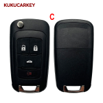 For Chevrolet Cruze Equinox Spark 2/3/4/5Buttons HU100 Remote Car Key Fob 433MHz ID46 PCF7937E NO Keyless go FCCID:OHT01060512