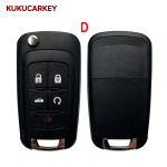 For Chevrolet Cruze Equinox Spark 2/3/4/5Buttons HU100 Remote Car Key Fob 433MHz ID46 PCF7937E NO Keyless go FCCID:OHT01060512