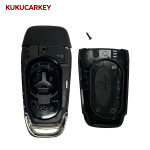 2 3 4 Buttons Flip Folding Remote Car Key Shell Case for Ford Fusion Edge Explorer Mondeo 2013-2015 HU101 blade