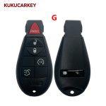 433Mhz 46chip PCF7953 Remote Car Key Fob M3N5WY783X For Chrysler Town & Country Jeep Grand Cherokee Dodge Caravan Journey IYZ-C01C Keyless Go