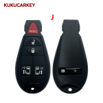 433Mhz 46chip PCF7953 Remote Car Key Fob M3N5WY783X For Chrysler Town & Country Jeep Grand Cherokee Dodge Caravan Journey IYZ-C01C Keyless Go