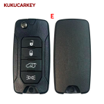 2/3/4 Buttons For Jeep Wrangler Renegade 2015-2018 Flip Remote Car Key Shell Case Replacement Housing Blade:SIP22