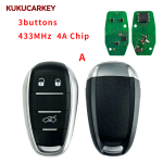 For Alfa Romeo Giulia Stelvio 2015-2024 433MHz 4Achip FCCID:KR5ALFA434  ALFA434  P/N:6EP44LXHAA 6WN7OLXHAA Continental:A2C97635100  A2C97635102