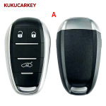 Smart Remote Key Housing 3/5 Buttons With Uncut Key Blade Fit Alfa Romeo Giulia 2015+, Stelvio 2016+ & Other Vehicles