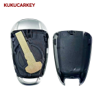 Smart Remote Key Housing 3/5 Buttons With Uncut Key Blade Fit Alfa Romeo Giulia 2015+, Stelvio 2016+ & Other Vehicles