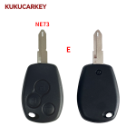 3 Buttons 433MHz ID46 PCF7947 Chip Remote Car Key For Renault Duster Modus Clio 3 Twingo Dacia Logan Sandero Kangoo Blade:VA2/HU136TE/VAC102/HU136/NE72