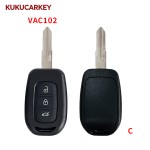 For Renault Logan Sandero Symbole Trafic Lodgy Dokker Dacia Duster ID4A PCF7961M Chip 3 Buttons Car Remote Control Key FCCID:CWTWE1G0003 Blade:VA2/HU136TE/VAC102/HU136/Left