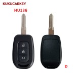 For Renault Logan Sandero Symbole Trafic Lodgy Dokker Dacia Duster ID4A PCF7961M Chip 3 Buttons Car Remote Control Key FCCID:CWTWE1G0003 Blade:VA2/HU136TE/VAC102/HU136/Left