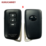 For Lexus ES GS NX RX LX XM38 2/3/4 Buttons Smart Car Key Shell