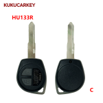 For Suzuki Key Swift Grand Vitara SX4 Liana Aerio Jimny Jimn Auto Key 2 Buttons Remote Car Key Silicone Rubber Pad Blade:SZ11R/TOY43/HU133R