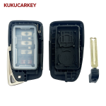 For Lexus ES GS NX RX LX XM38 2/3/4 Buttons Smart Car Key Shell