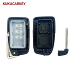 For Lexus ES GS NX RX LX XM38 2/3/4 Buttons Smart Car Key Shell