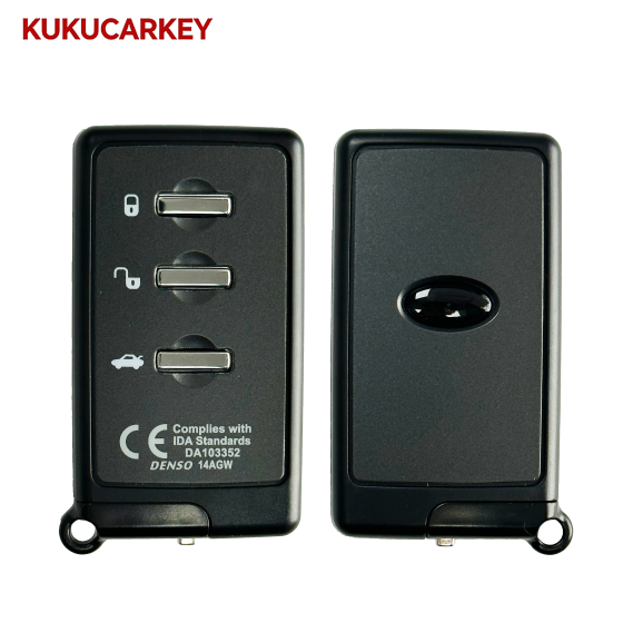 For Subaru Fuji Forester STI Impreza Legacy Xv 3 Buttons Smart Remote Key Shell