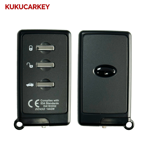 For Subaru Fuji Forester STI Impreza Legacy Xv 3 Buttons Smart Remote Key Shell