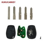 2 Buttons 433MHz ID4A PCF7961M Chip Remote Car Key For Renault Duster Modus Clio 3 Twingo Dacia Logan Sandero Kangoo Blade:VA2/HU136TE/VAC102/HU136/NE72