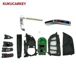 For BMW 1 3 5 7 Series X1 X3 X5 X6 X7 F System 2012-2018 CAS4+ FEM 868MHz ID49 PCF7953P Chip Keyless Go Remote Car Key