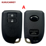 Key Remote Shell For Toyota Yaris L Yaris Vios Hiace 2/3/4 Buttons