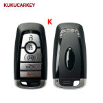 Remote Key Shell Case For Ford Edge Explorer Expedition Fusion Mondeo Replacement Smart Keyless Promixity Card 2017+