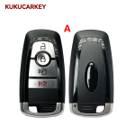 Remote Key Shell Case For Ford Edge Explorer Expedition Fusion Mondeo Replacement Smart Keyless Promixity Card 2017+