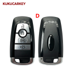 Remote Key Shell Case For Ford Edge Explorer Expedition Fusion Mondeo Replacement Smart Keyless Promixity Card 2017+