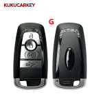 Remote Key Shell Case For Ford Edge Explorer Expedition Fusion Mondeo Replacement Smart Keyless Promixity Card 2017+