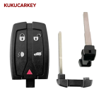 适用于路虎神行者2  2006-2012款 5键钥匙外壳