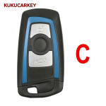 For BMW 1 3 5 7 X1 X3 X4 X5 X6 M2 M3 3GT CAS4 CAS4+ FEM 433MHz ID49 PCF7953 FCCID:KR55WK49863