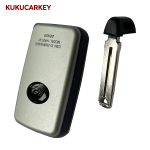 Replacement  Smart Remote White Key Shell 2/3/4 Button for Toyota 4 Runner Avalon Land Cruiser Prius Highlander Venza Prius