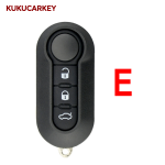For Fiat 500 Panda Punto Bravo Stilo Ducato SIP22 2/3 Buttons Filp Remote Car Key shell