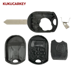 Ford 4Button Edge Explorer Ranger Expedition Mustang Escape Taurus Mazda Tribute FO38N key shell