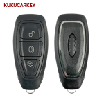 Replacement Car key Case For Ford Focus Fiesta C-Max 3 Buttons Smart Key