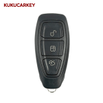 Replacement Car key Case For Ford Focus Fiesta C-Max 3 Buttons Smart Key