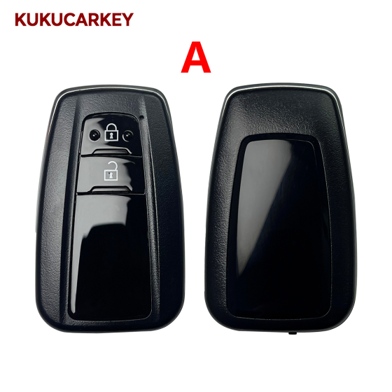 Upgrade Remote 2/3/4Buttons Car Smart Key Shell For Toyota Camry Crown Avalon  Land Cruiser Prius RAV4 Venza 4Runner Fob Case