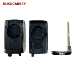 5 Buttons Smart Key Shell For Jaguar Key Fob Cover Case Replacement 2018-2023