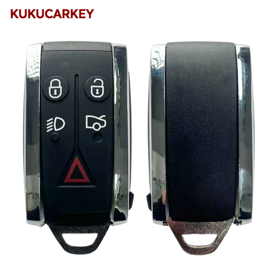 5 Buttons For Jaguar X XF XK JF XJ XE XJL X-Type S-Type 2007-2012 Remote Car Key Shell Blank Uncut Fob Case Cover