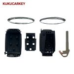 5 Buttons For Jaguar X XF XK JF XJ XE XJL X-Type S-Type 2007-2012 Remote Car Key Shell Blank Uncut Fob Case Cover