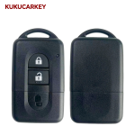2 Buttons Smart Remote Car Key Shell Fob Fit for Nissan Micra X-Trail Note Juke Parthfinder Key Case