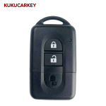 2 Buttons Smart Remote Car Key Shell Fob Fit for Nissan Micra X-Trail Note Juke Parthfinder Key Case