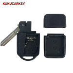 2 Buttons Smart Remote Car Key Shell Fob Fit for Nissan Micra X-Trail Note Juke Parthfinder Key Case