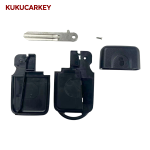 2 Buttons Smart Remote Car Key Shell Fob Fit for Nissan Micra X-Trail Note Juke Parthfinder Key Case