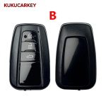 Upgrade Remote 2/3/4Buttons Car Smart Key Shell For Toyota Camry Crown Avalon  Land Cruiser Prius RAV4 Venza 4Runner Fob Case