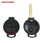 适用于奔驰MB 斯玛特 Fortwo / Forfour / City Roadster 3键/4键遥控钥匙外壳
