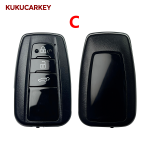 Upgrade Remote 2/3/4Buttons Car Smart Key Shell For Toyota Camry Crown Avalon  Land Cruiser Prius RAV4 Venza 4Runner Fob Case
