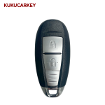 Replacement Smart key Remote Key Shell 2/3 buttons for SUZUKI SX4 Swift Vitara S-CROSS key with Emergency Key Blade